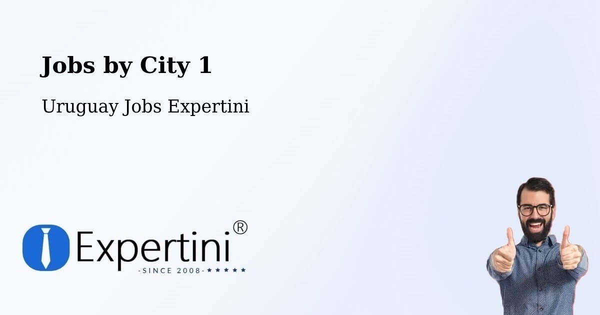 City Jobs in Uruguay - Expertini